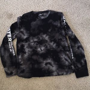 Hollister tie dye long sleeve